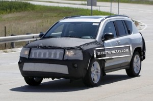 Jeep Compass restyling foto spia del lavoro sul SUV americano