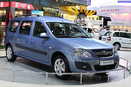 Lada R90, una Dacia Logan MPV per il mercato russo