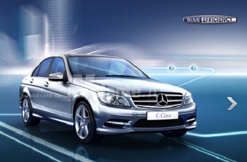 Mercedes Classe C restyling 2011, la prima immagine ufficiale