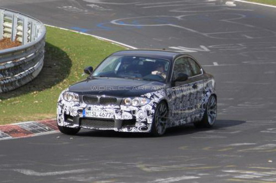 Bmw Serie-1 M Coupè parzialmente svelata in un video