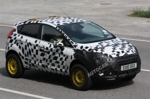 Ford Fiesta, pubblicate le foto spia di un prossimo spin-off