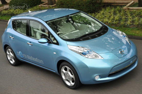 Nissan Leaf, ecco il primo sport televisivo