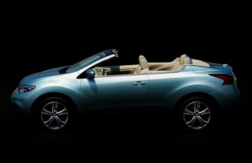 Nissan Murano CrossCabriolet, prima immagine ufficiale