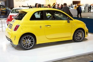 Abarth 695 Tributo Ferrari al Salone di Bruxelles 2011