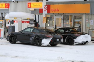 Porsche Boxster 2012, foto spia della nuova generazione della roadster