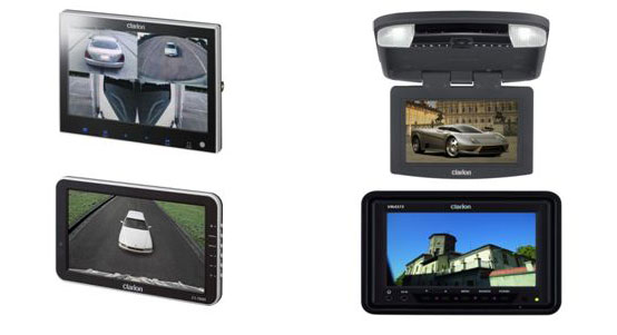 Monitor e retrovisione, Clarion presenta tre nuovi modelli per l’auto
