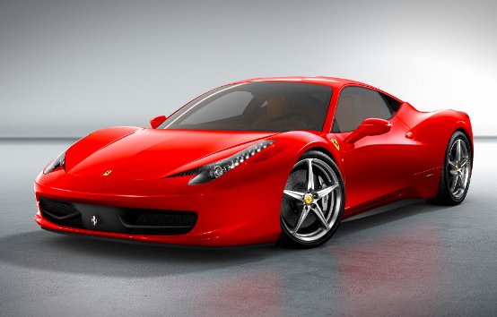Ferrari 458 Italia al Salone di Detroit 2011