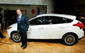 Ford Focus elettrica presentata a New York. Foto ufficiali