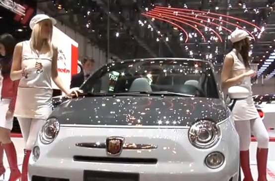 Abarth 500C esseesse al Salone di Ginevra