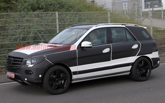 Video: Mercedes ML 2012, la nuova generazione sotto esame