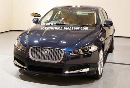 Jaguar XF restyling, prima immagine non ufficiale