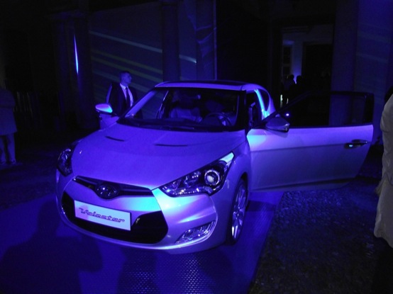 Hyundai Veloster, anteprima italiana a Palazzo Clerici a Milano