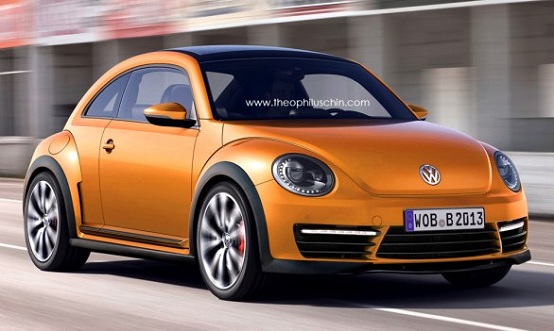 Volkswagen Beetle R, prime ricostruzioni grafiche
