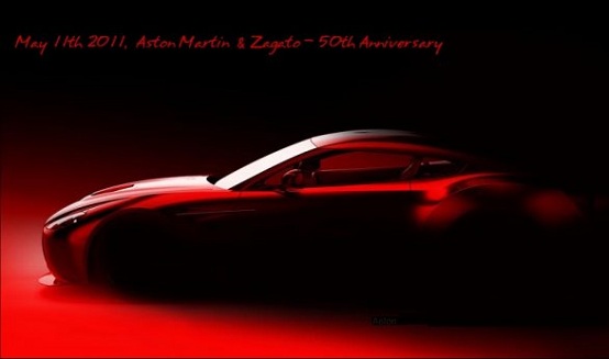 Aston Martin Zagato concept, teaser ufficiale