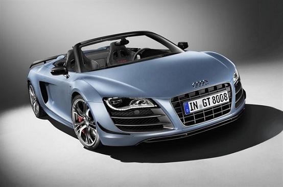 Nuova Audi R8 GT Spyder