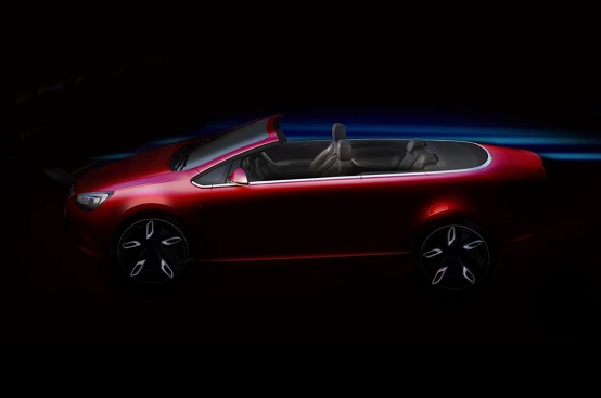 Opel Astra Cabriolet, primo teaser ufficiale