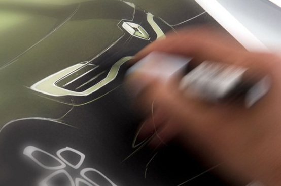 Renault, teaser di una concept car elettrica che sarà svelata durante questa settimana
