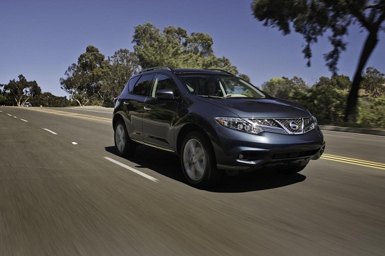 Nissan Murano, la versione restyling del SUV nel 2012