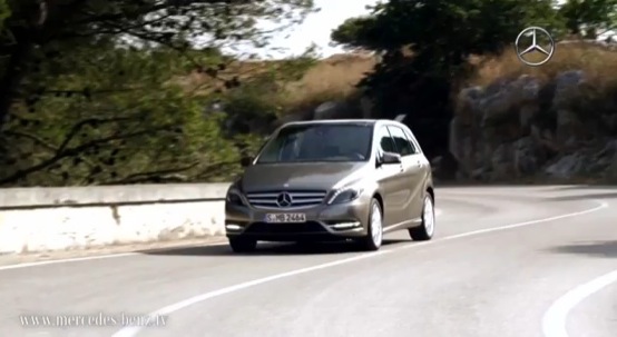 Mercedes Classe B, primo video ufficiale
