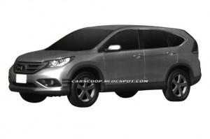 Honda, la nuova CR-V svelata da alcuni rendering