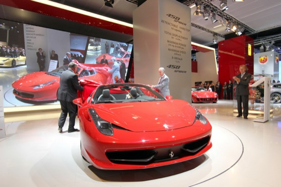 Ferrari 458 Spider, ecco il prezzo ufficiale