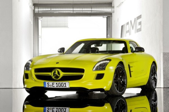 Mercedes SLS AMG E-Cell, le prenotazioni partono a metà 2012