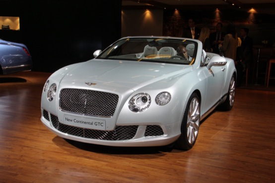 Salone di Los Angeles 2011: Bentley Continental GTC