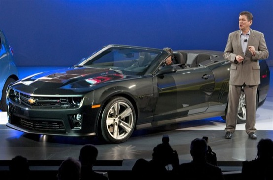 Chevrolet Camaro ZL1, la nuova cabrio lanciata al Salone di Los Angeles 2011