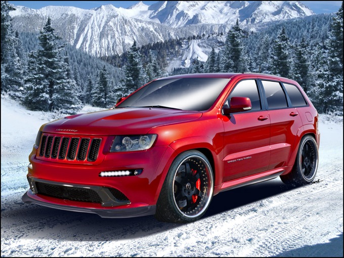 HPE800 Twin Turbo Jeep, il SUV bestiale basato sulla Grand Cherokee SRT8