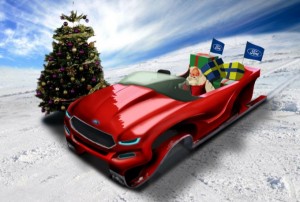 Ford reinventa la slitta di Babbo Natale