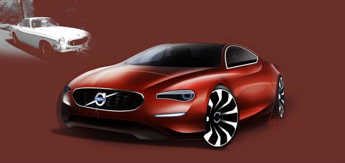 Volvo prova ad immaginare la P1800 Coupé del nuovo millennio