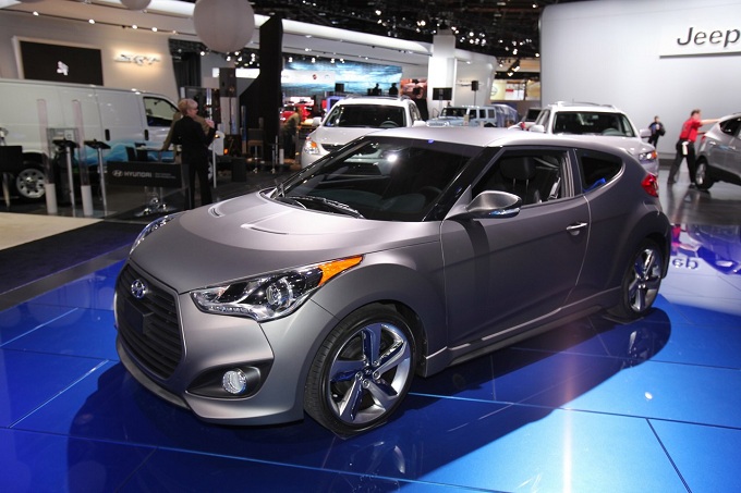 Salone di Detroit 2012: Hyundai Veloster Turbo – foto LIVE