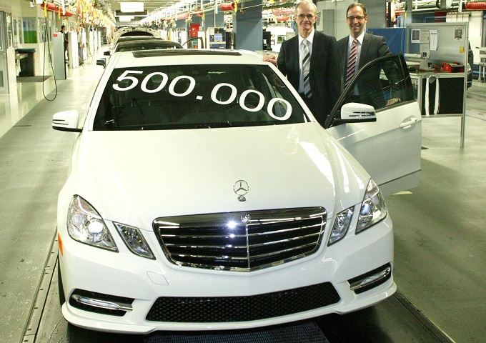 Mercedes Classe E berlina, prodotti 500.000 esemplari