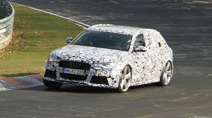 Audi RS6 Avant, video spia della prossima generazione