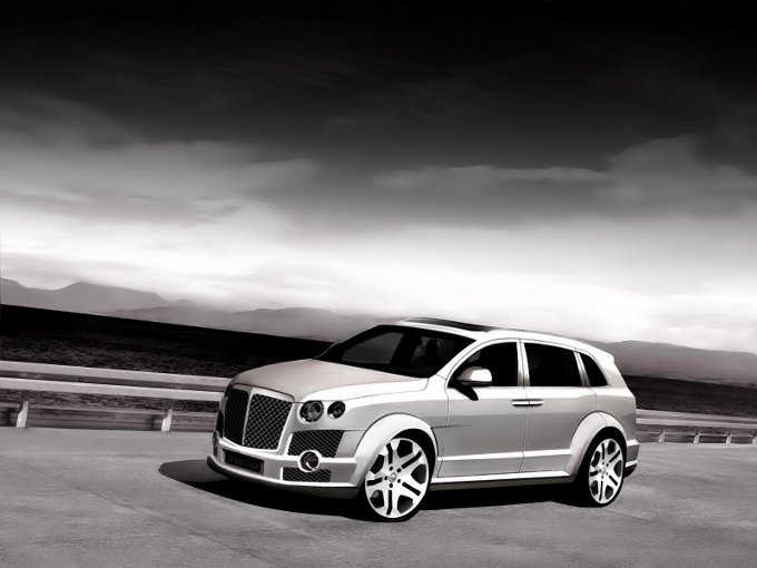 Audi Q7 Tresor by Armortech and Valdeig, false arie da Bentley
