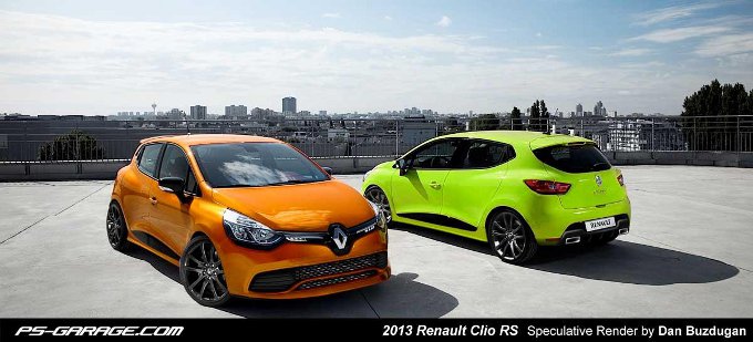 Renault Clio RS, render della nuova generazione