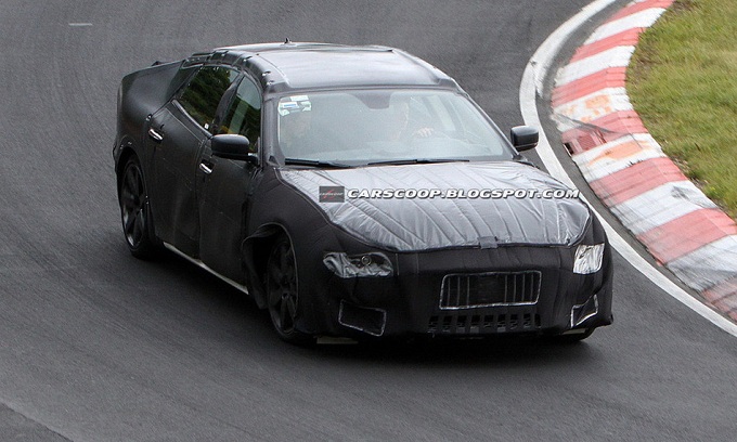 Maserati Quattroporte 2013, un video-spia in attesa del debutto