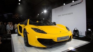 McLaren MP4-12C Spider debutta a Pebble Beach 2012