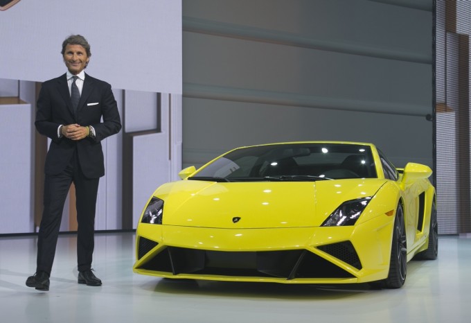 Lamborghini Gallardo LP560-4 Foto Live - Salone di Parigi 2012