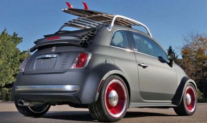 Fiat 500C Beach Cruiser: una vettura da spiaggia al SEMA 2012