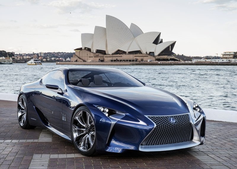 Lexus LF-LC Blue Concept: un prototipo ibrido