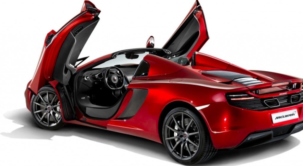 McLaren MP4-12C Spider: nuove informazioni ufficiali