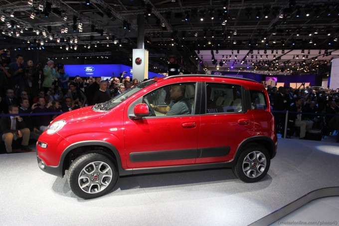 Fiat Panda Trekking, eccola all’opera