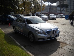 Mercedes Classe E BlueTECH Hybrid, primo contatto all’H2Roma