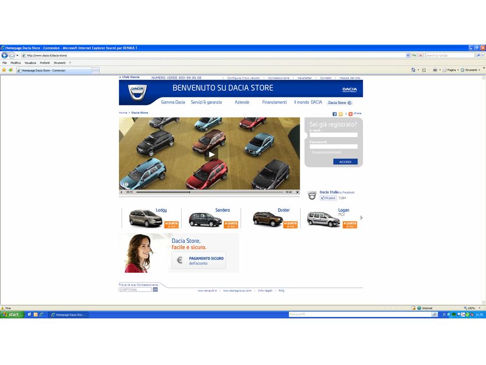 Dacia Store: l’intera gamma è in vendita online