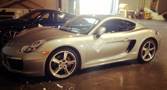 Porsche Cayman 2013, foto spia a pochi giorni dal debutto al Salone di Los Angeles