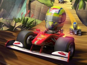 F1 Race Stars: Alonso, Massa e Vettel si travestono da Super Mario Kart