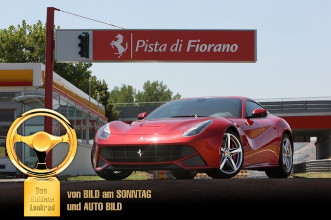 Ferrari F12Berlinetta: Auto Bild le assegna il Volante d’Oro 2012