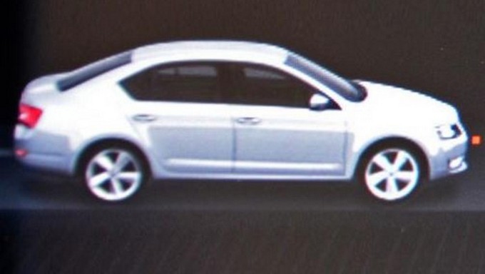 Skoda Octavia, foto rubata senza veli