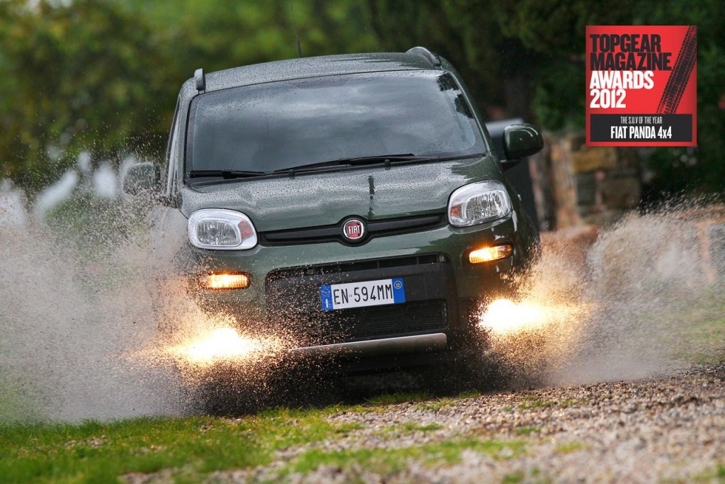 Fiat Panda 4×4 è “SUV of the Year 2012” per Top Gear